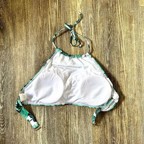 Ekouaer green leaf bikini top - Picture 6 of 8